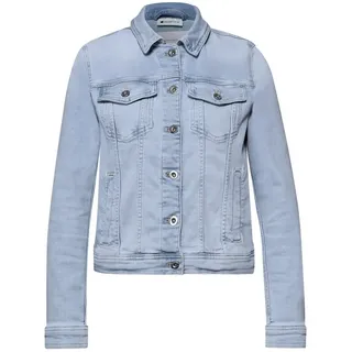 STREET ONE Jeansjacke mit Brusttaschen und Knöpfen Light blue washed 38 - 38