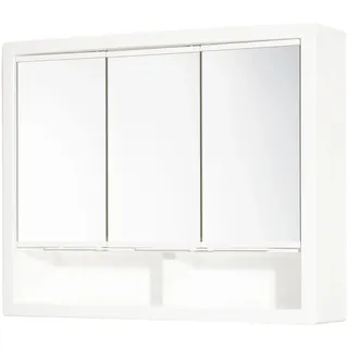Jokey Spiegelschrank Ergo 61,8 cm x 51 cm Weiß Hochglanz