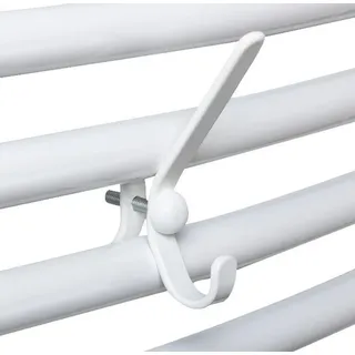 Aqualine Handtuchhaken Haken für Heizkörper, Weiß, Aqualine-2602S weiß