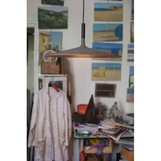 Pendelleuchte Foscarini, Schwarz, für Esszimmer, Beton - 20