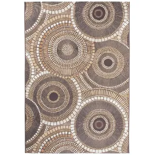benuta Artis Outdoor-Teppich 120 x 180 cm Braun