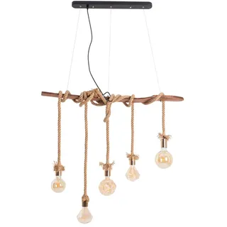 NÄVE Rope 5-flg. E27 60 cm geschwungen
