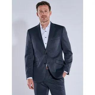 engbers Herren Anzug-Sakko dezent gemustert Blau regular uni - 27