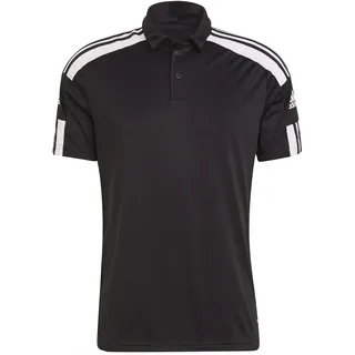 Adidas Squadra 21 Polo Shirt, Black - White, S