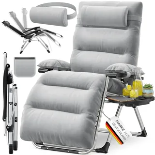 Kesser Sonnenliege 200 x 70 x 30 cm Grau
