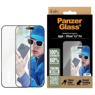 Panzer Glass Ultra-Wide Fit Displayschutzfolie für iPhone 16 Pro