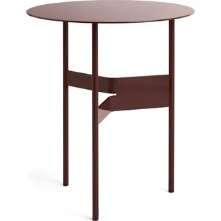 HAY Shim Kaffeetisch 45 cm, Bordeauxrot
