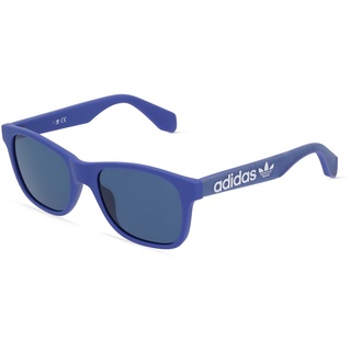 Adidas OR0060 Herren-Sonnenbrille Vollrand Eckig Kunststoff-Gestell, blau