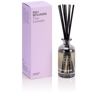 Max Benjamin Diffuser True Lavender, Raumduft aus 100% reinen Duftölen; Ohne Alkohol - RB-D08