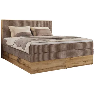 MKS Wood Classic King 160 x 200 cm H3 Braun