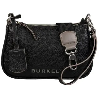 Burkely Umhängetasche Leder Black