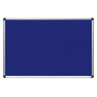 Böttcher-AG Pinnwand, Filz, blau, 120 x 90 cm