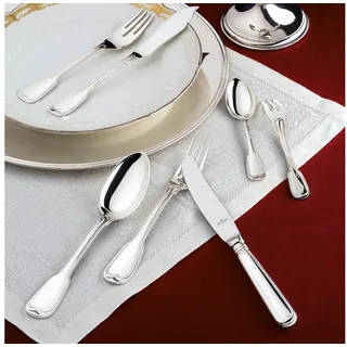 WILKENS Besteck-Set Wilkens Silberbesteck Set 30-teilig Alt Englisch in 925 Sterlingsilber (30-tlg), 925 Sterlingsilber