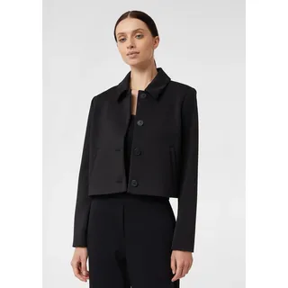 Comma, Scuba-Jacke Boxy Fit Schwarz 46