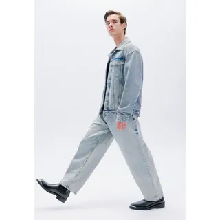 Koton 5-Pocket-Jeans Normale Leibhöhe Skater blau 34/32