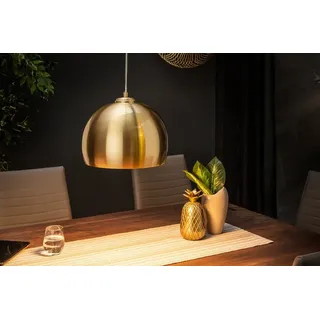 riess-ambiente Hängeleuchte GOLDEN BALL 30cm gold, ohne Leuchtmittel, Wohnzimmer · Metall · Kugel · Esszimmer · Modern goldfarben