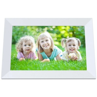Denver FRAMEO PFF-1064 Digitaler Bilderrahmen (25,65 cm/10,1 ", 1900 x 1200 Pixel, 16 GB interner Speicher) weiß