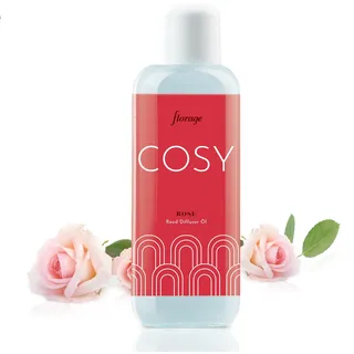 florage Raumduft Nachfüllflasche 500ml ROSE für Reed Diffuser Duftstäbchen, Aroma Nachfüller für Stäbchen, Nachfüllpack für Lufterfrischer zum nachfüllen, Raumerfrischer refill
