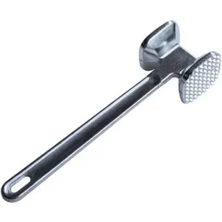 Fleischklopfer Aus Aluminium – Professioneller Doppelseitiger Fleischhammer – Spülmaschinenfest – Ideal Für Schnitzel, Steaks, Cordon Bleu, Rippchen (1 Stk.)