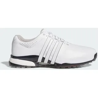 adidas Tour360 25 Spikeless Golfschuh - cloud white/collegiate navy/lucid red 42