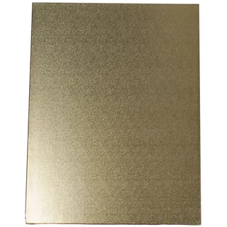 Cakeboard 45x35cm 12mm Stärke gold