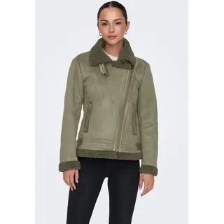 Only Damen Onlnewdiana Life Aviator Jacket Cc OTW, Mermaid, x_s - XS