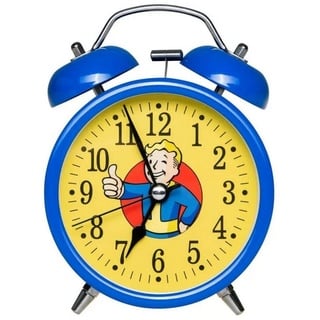 GAYA Glockenwecker Fallout Wecker Vault Boy Alarm Clock official Limited Uhr Metall bunt
