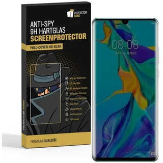 PROTECTORKING Blickschutz 9H Panzerhartglas für Huawei P30 Pro