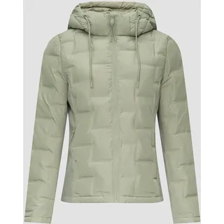 S.Oliver - Leicht wattierte Jacke im Fabricmix mit Prägung, Damen, Grün, 36