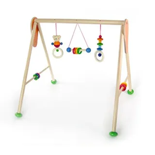 HESS SPIELZEUG Greifspielzeug Babyspielzeug Babyspielgerät Bär Henry BxLxH 620x570x545mm NEU bunt