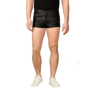 Ricano Ledershorts Schwarz 32