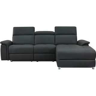 OTTO home Eckcouch Kunstleder 2-Sitzer Grau