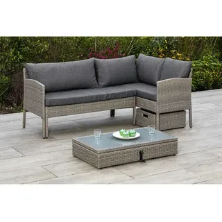Merxx Viletta Lounge-Set steinbeige