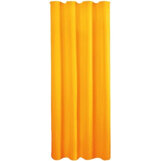 Bestlivings Blickdichte Orange Gardine mit Kräuselband in 140x245 cm (BxL), in vielen Größen und Farben