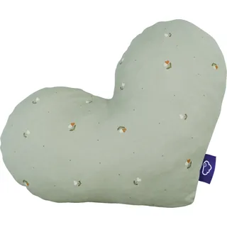 Träumeland Kuschelkissen Herz 38 x 30 x 12 cm Grün