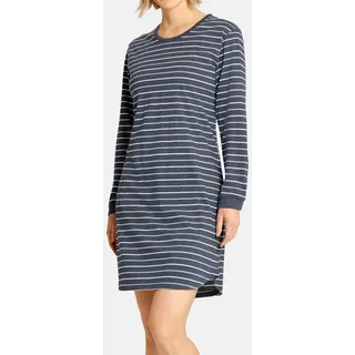 HAJO Nachthemd Klima Komfort in Jeans melange - Gr.: 40-42