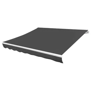 vidaXL Markisenbespannung 400 x 300 cm silber