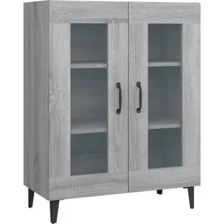 vidaXL Sideboard Grau Sonoma 69,5x34x90 cm Holzwerkstoff