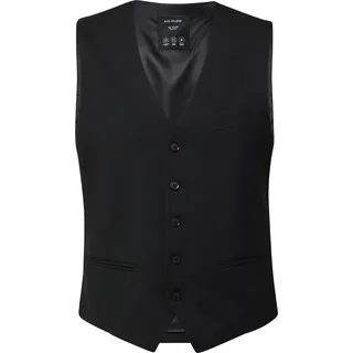 s.Oliver Slim-Fit Anzugsweste schwarz 48