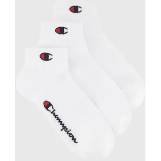 Champion Socken 3er Pack Weiß 35-38