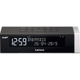 LENCO CR-630BK Digitalradio, DAB+, FM, Schwarz