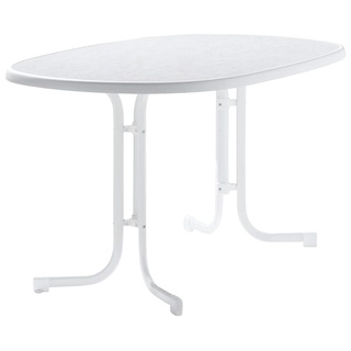 Gartentisch SIEGER Tische Gr. B/H/T: 140 cm x 72 cm x 90 cm, weiß Klapptische Tisch