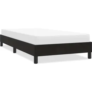 Bettgestell Ohne Matratze Schwarz 100x220 Cm Samt