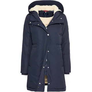 GANT Damen D1. Everyday Padded Parka, Evening Blue, M - M