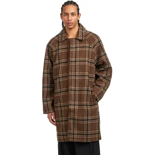 Wool Check Coat Herren PLAID XL