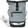 Kurierrucksack grau/schwarz