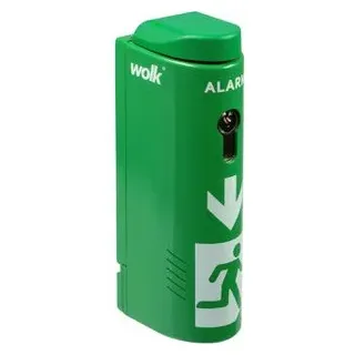 Wolk Türwächter 1001870 für Fluchttür und Notausgang, 98 dB, mit Profilhalbzylinder