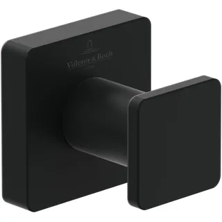 Villeroy & Boch Elements Striking Handtuchhaken Wandmontage Schwarz TVA152011000K5