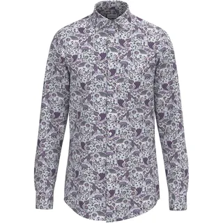 Seidensticker Businesshemd "Regular", Herren, Gr. XL (44), normale Ärmellängen, grün (sage grün), 100% Baumwolle, bedruckt, regular fit, 2-Knopf-Manschette, Hemden, Regular 1/1 Kentkragen Druck