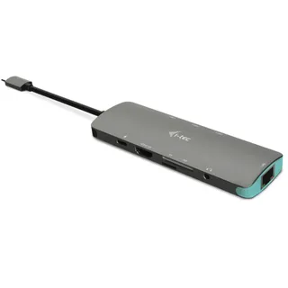 iTEC i-tec USB-C Metal Nano Docking Station mit 4K HDMI LAN und PD 100W